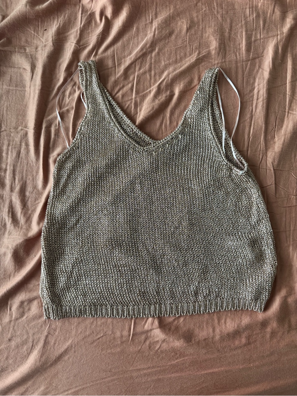 Topshop Rose Gold Tank Top